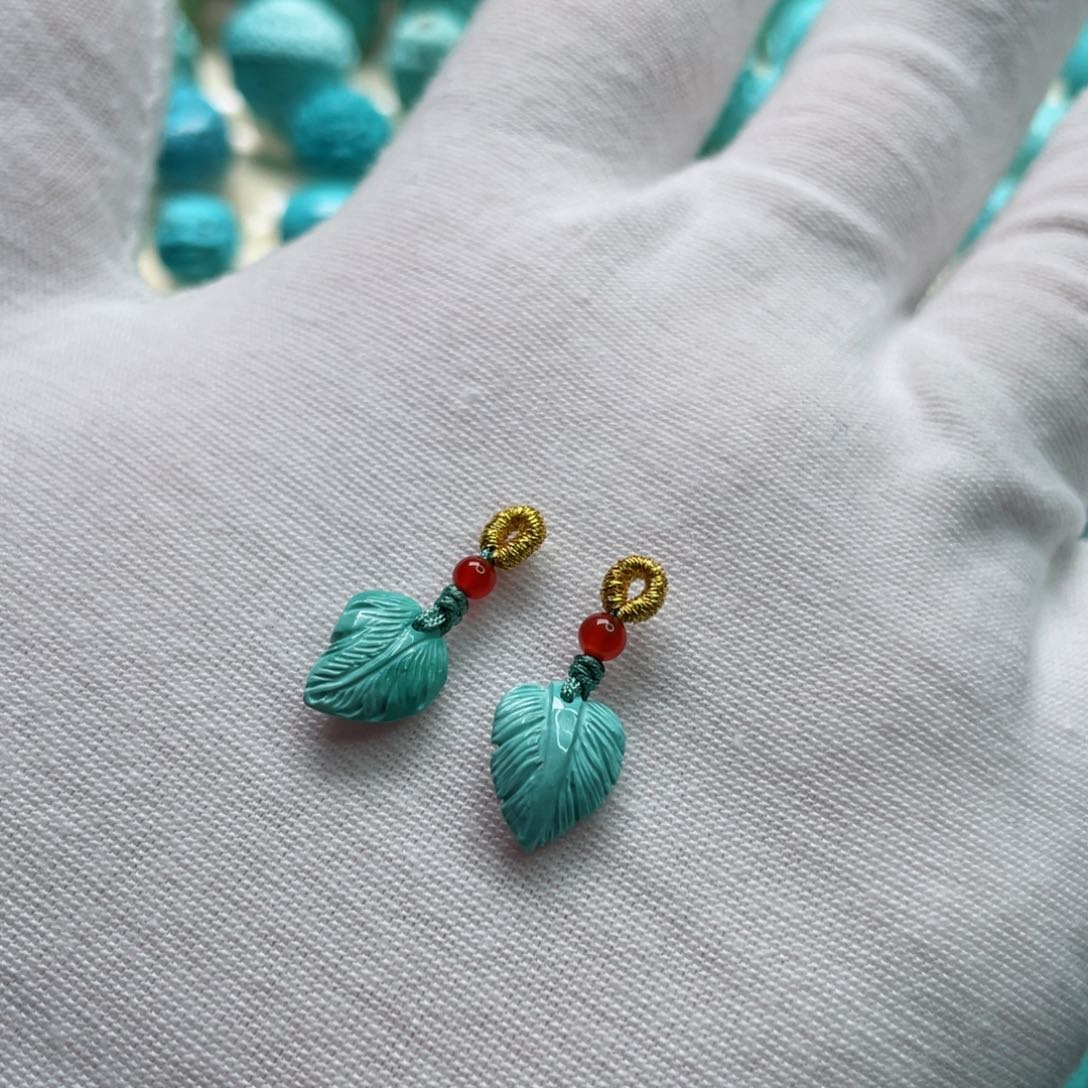 绿松石珠宝奇石未镶嵌