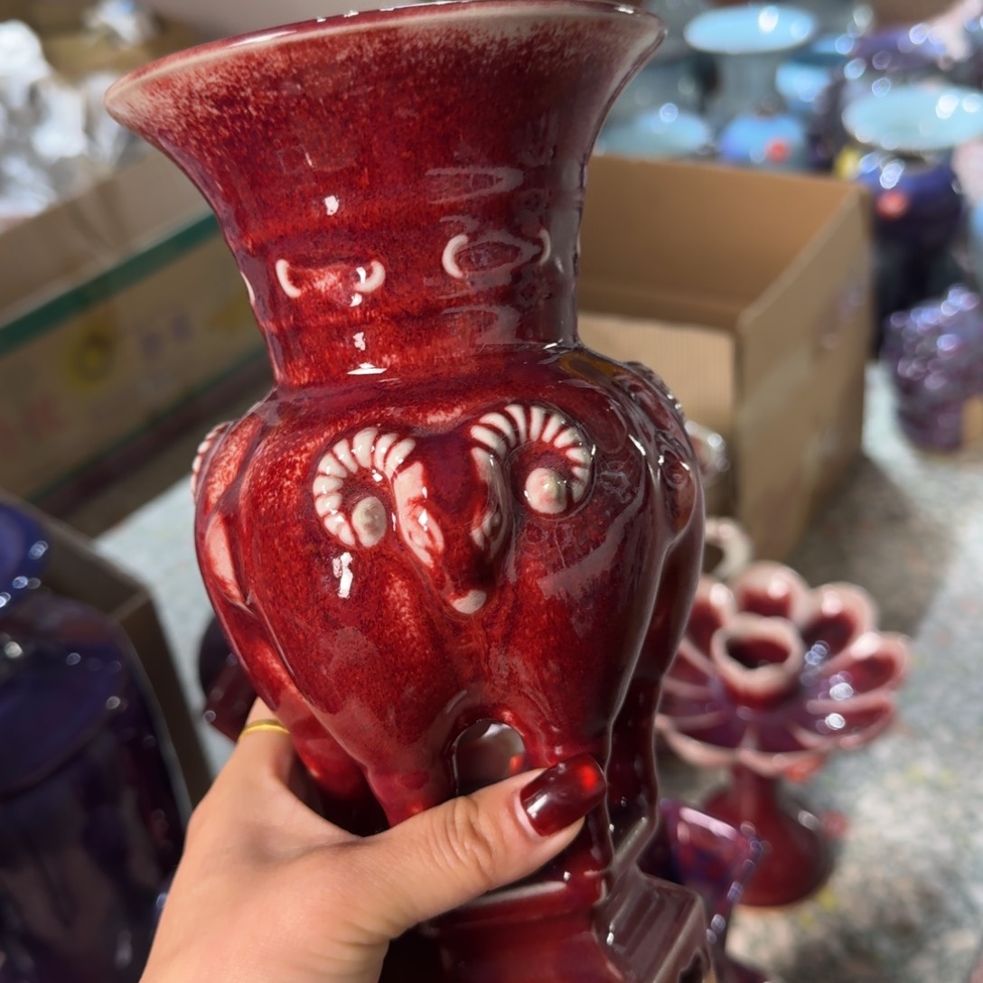 摆件郑家钧窑摆件