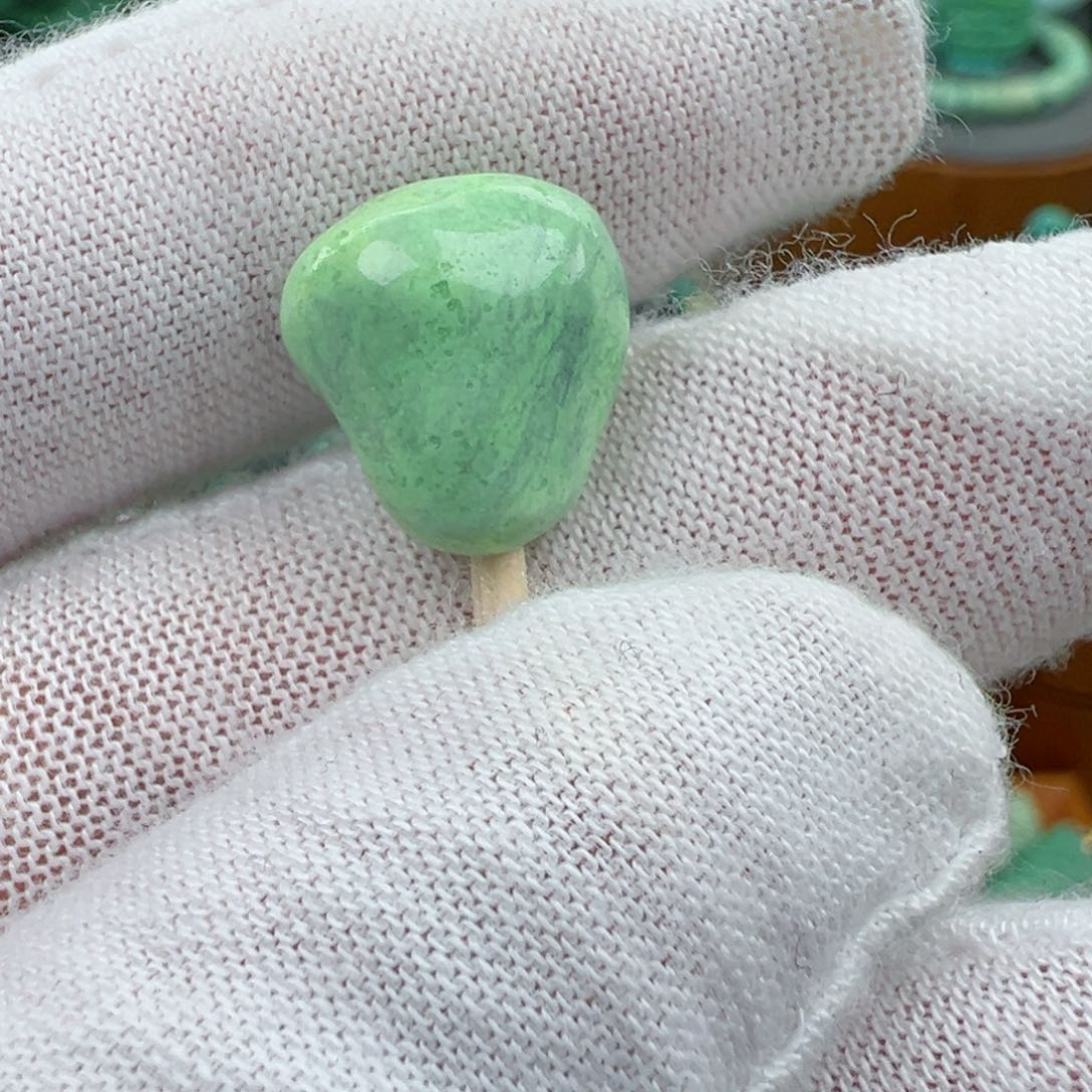 绿松石未镶嵌菜籽黄Z