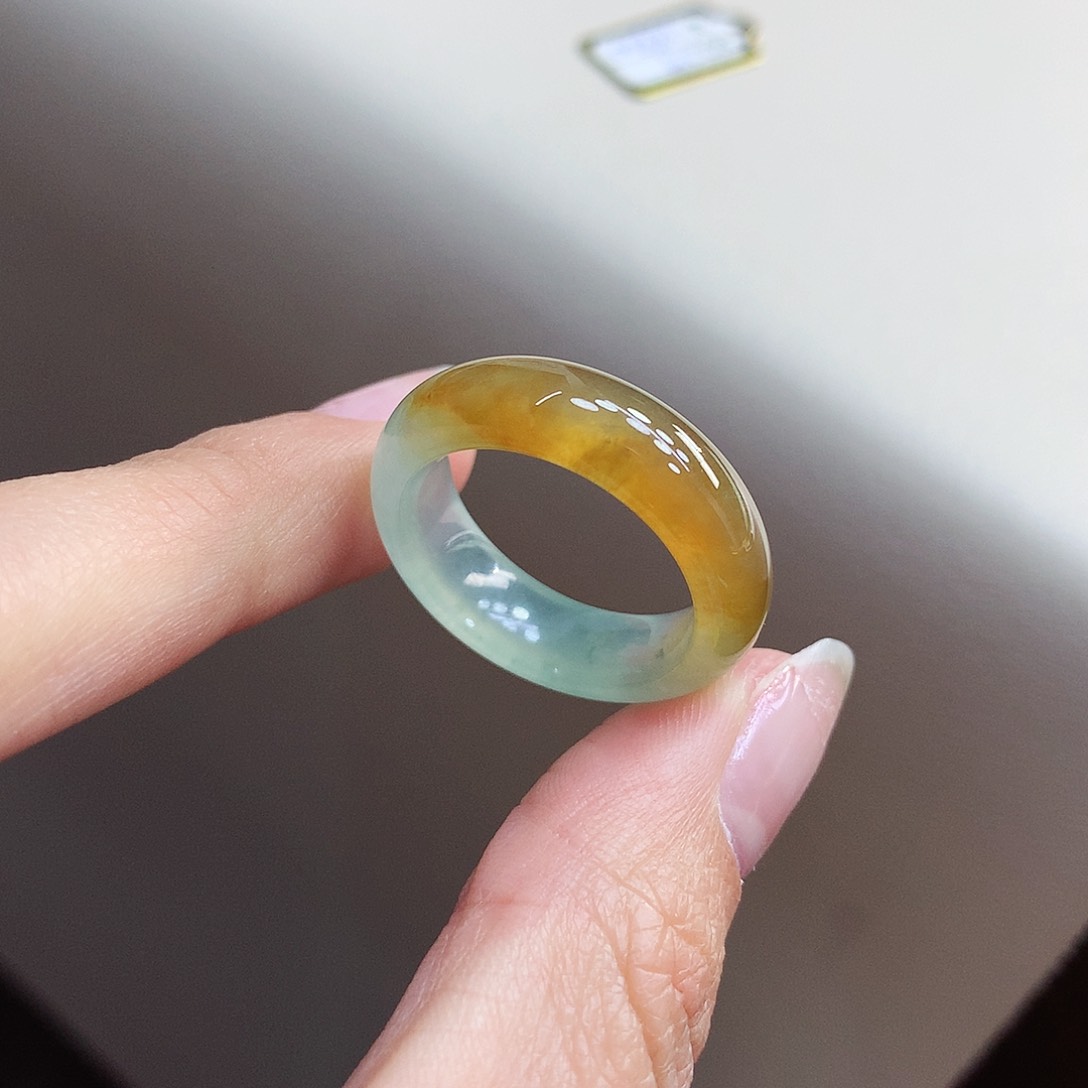 翡翠戒指未镶嵌19号