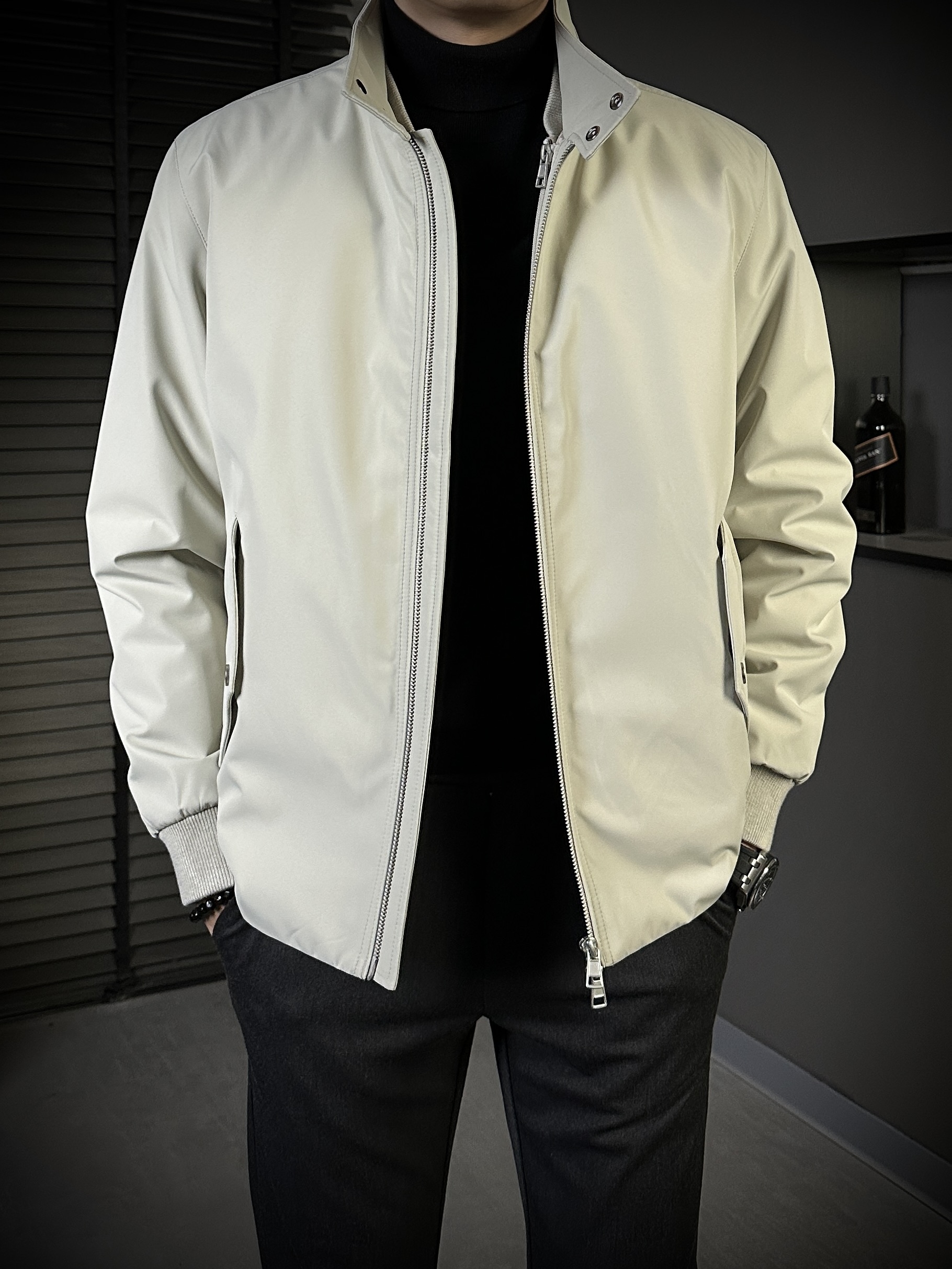 KING&GUCH【鹅绒三合一】冬季商务休闲百搭羽皇两件套马甲夹克3531