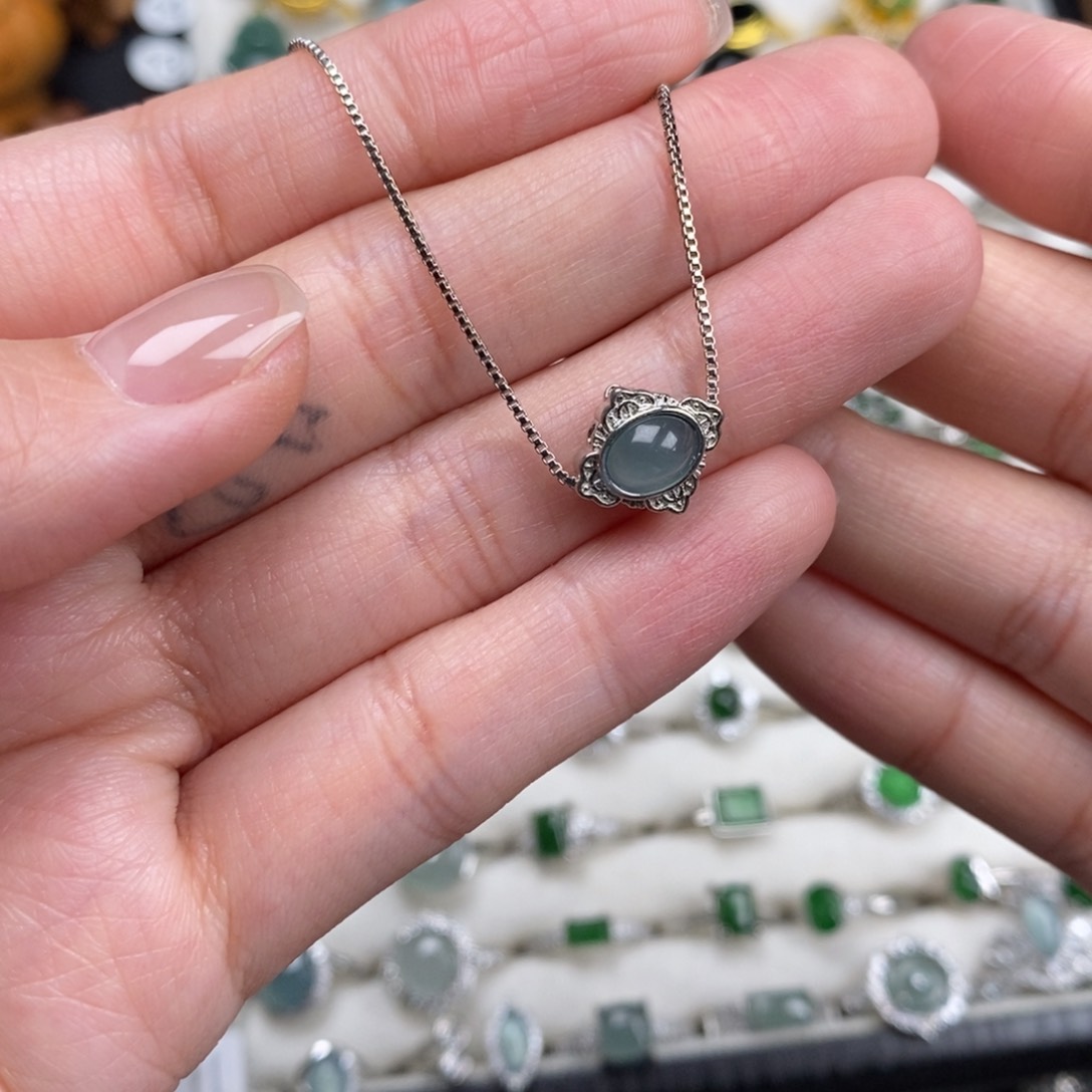 未镶嵌挂件翡翠翡翠