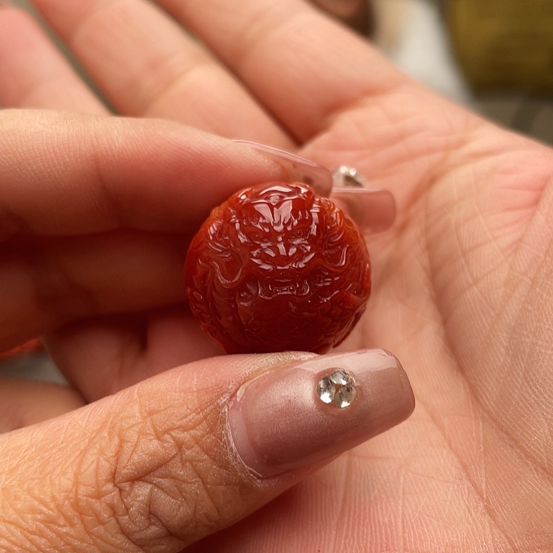 未镶嵌南红玛瑙手链