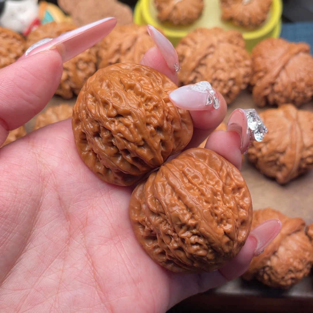 把件文玩核桃全品原桩三角铁锤39