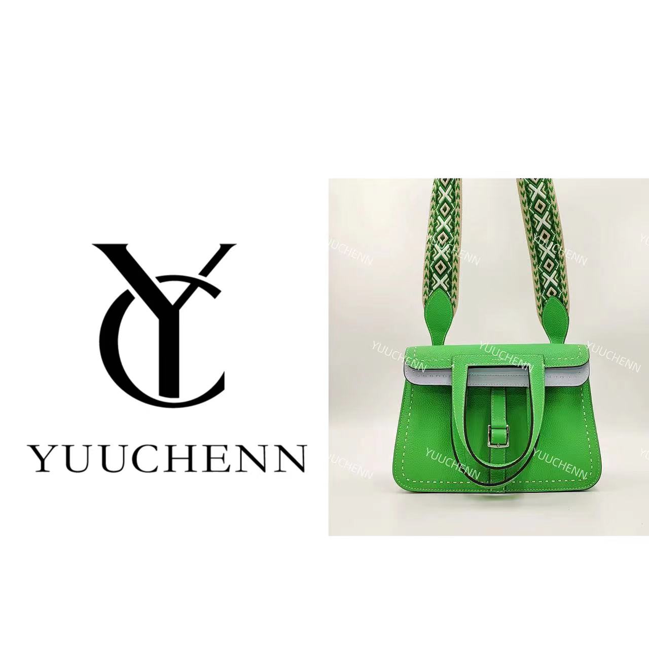 YUUCHENN/25cm原创设计高定真皮包 HH2561