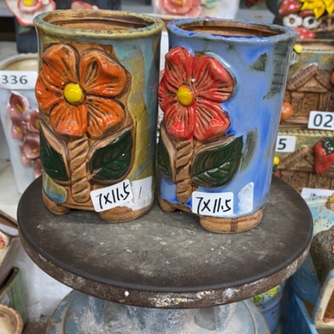 【闪购商品】红陶粗陶材质多肉花盆