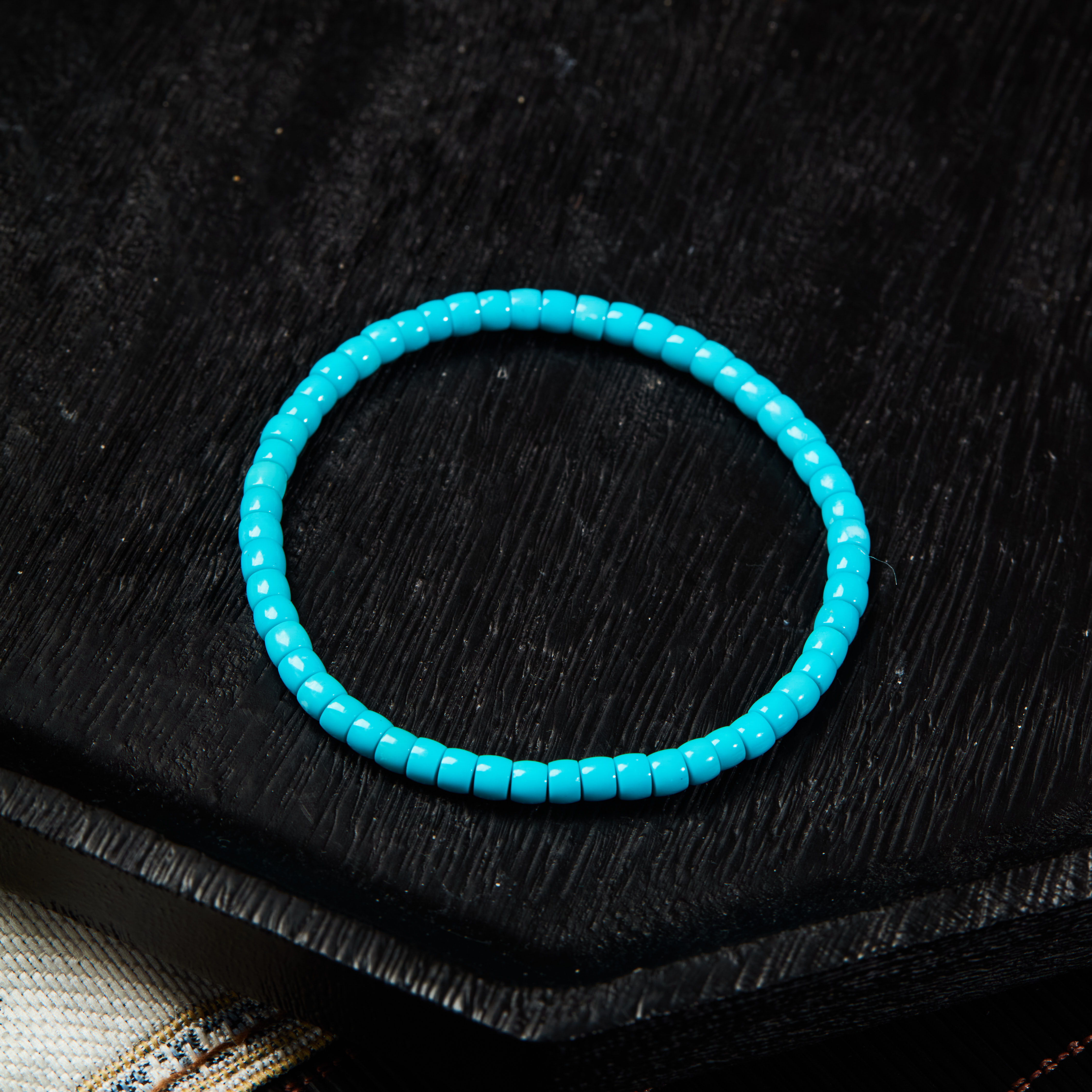 【云上雅岚】清禾丨C20703-绿松直切手串-4mm-多样性发一件