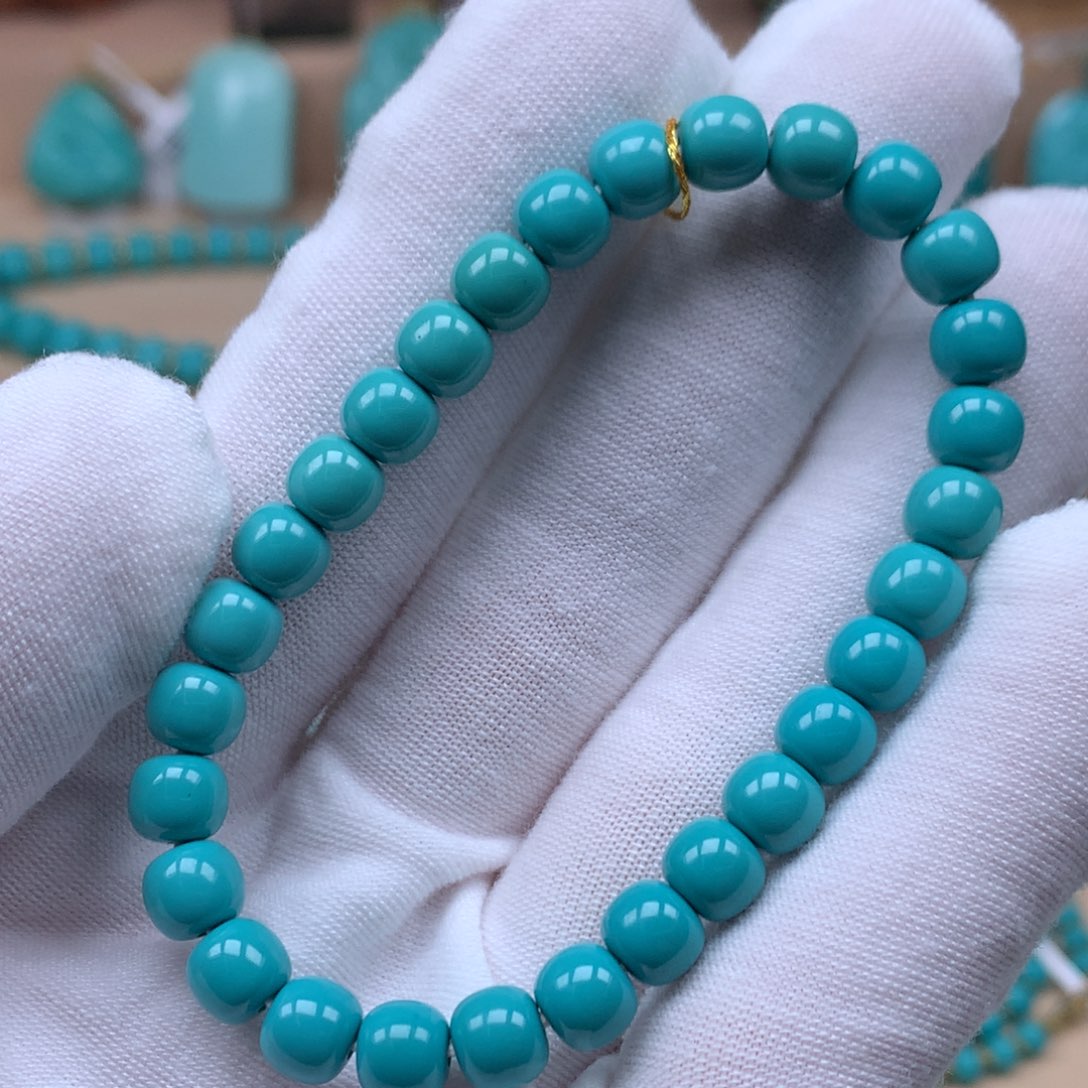 绿松石精品配饰未镶嵌