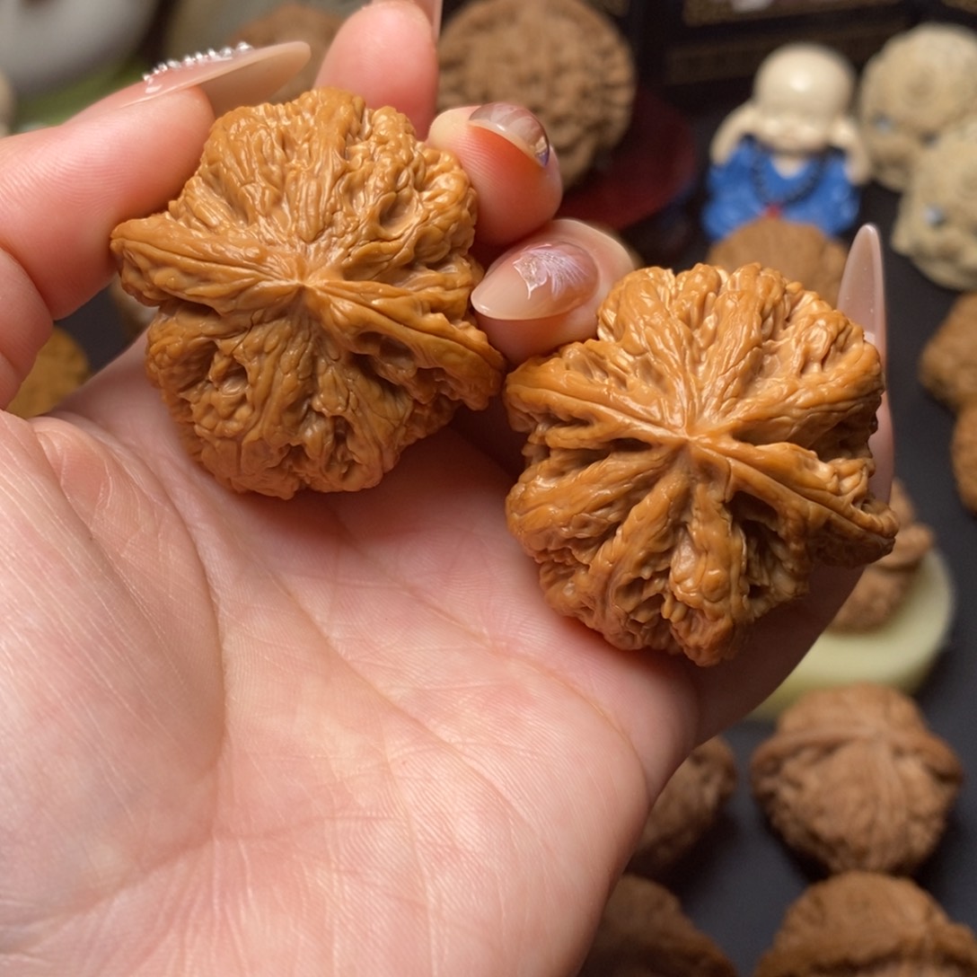 文玩核桃把件大粗筋42.5