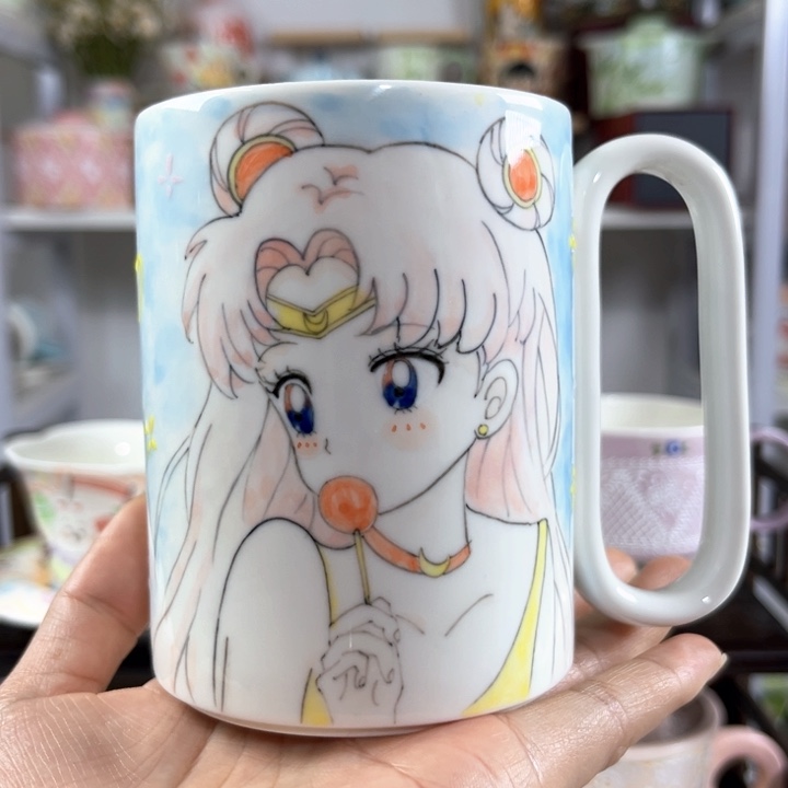 手绘高温釉下彩陶瓷