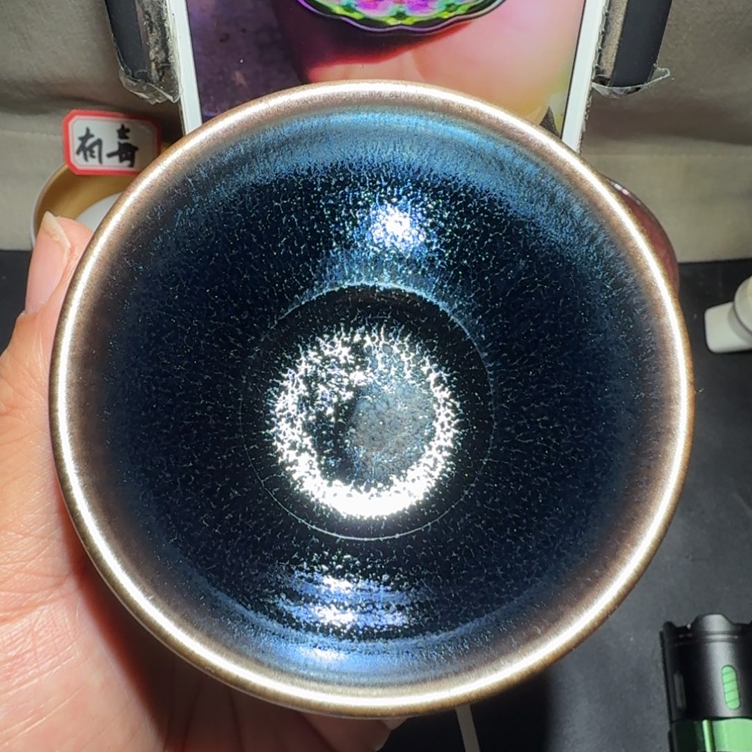 茶盏建窑建盏主人杯