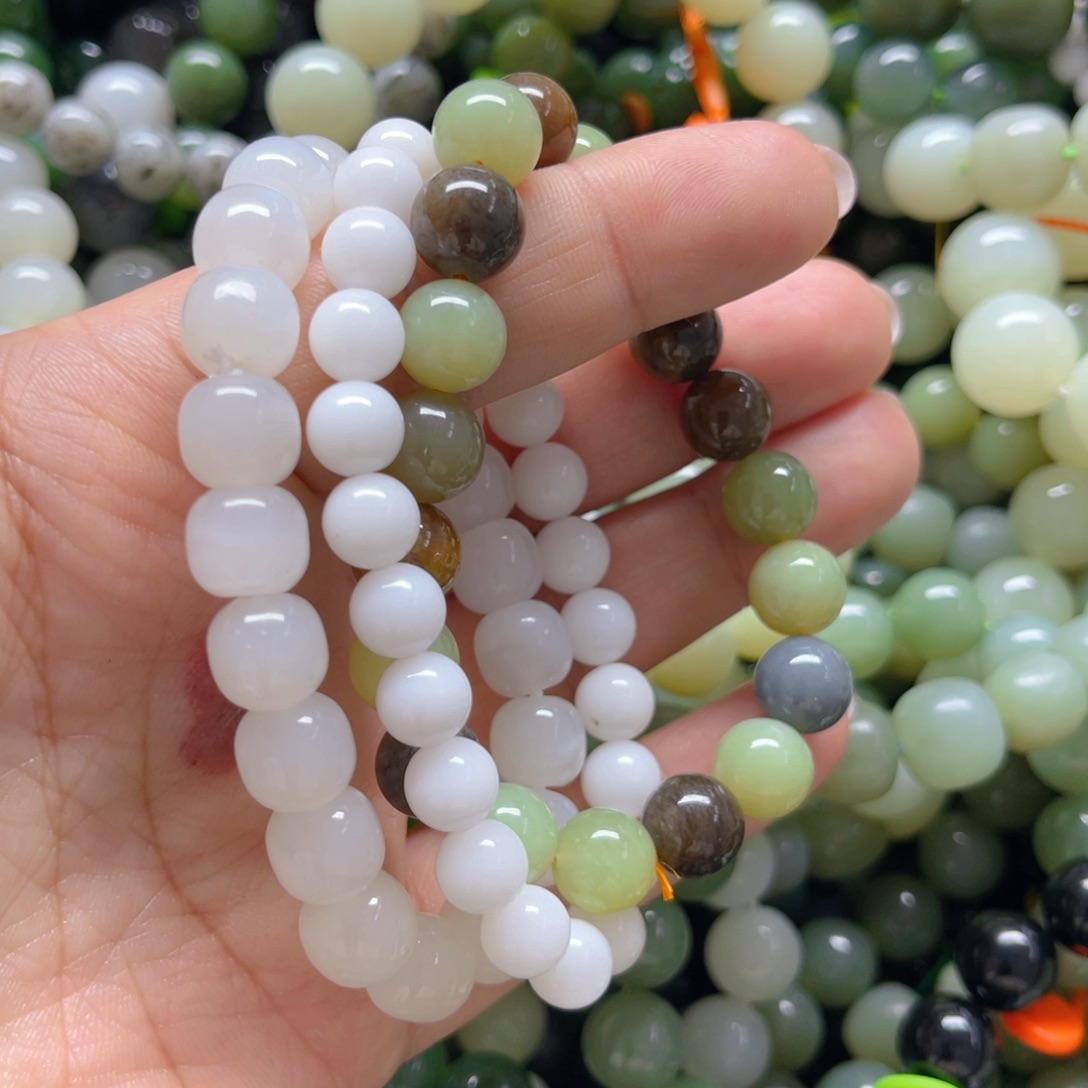 和田玉手链未镶嵌