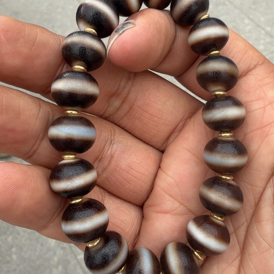 玛瑙/玉髓未镶嵌手链