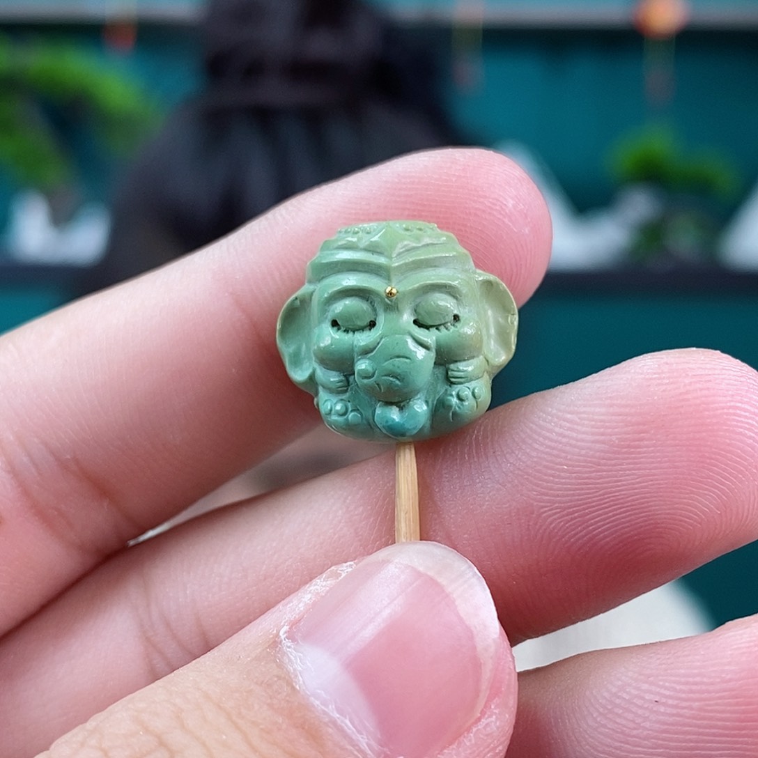 绿松石珠宝奇石未镶嵌