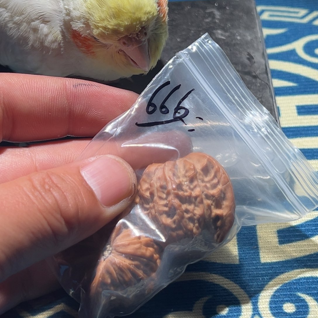 文玩核桃吊坠磨盘