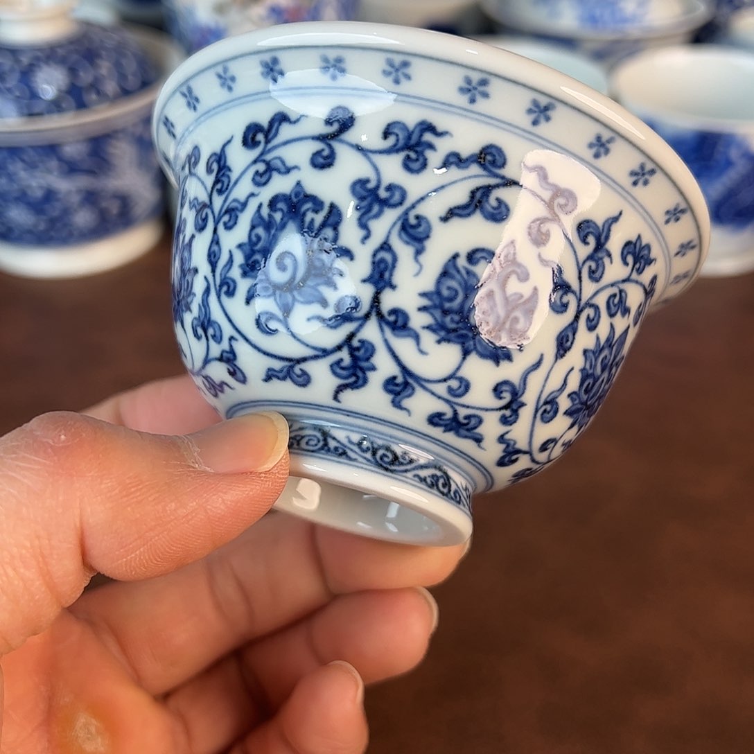 杯景德镇全手工手绘陶瓷