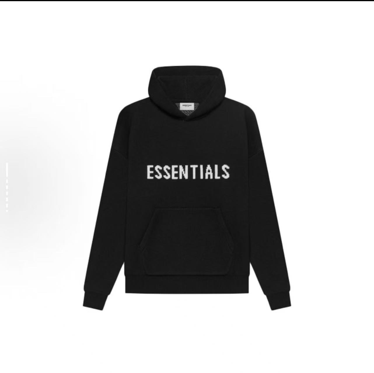 【SS21/第7季】Knit Pullover 纯色Logo连帽套头针织衫