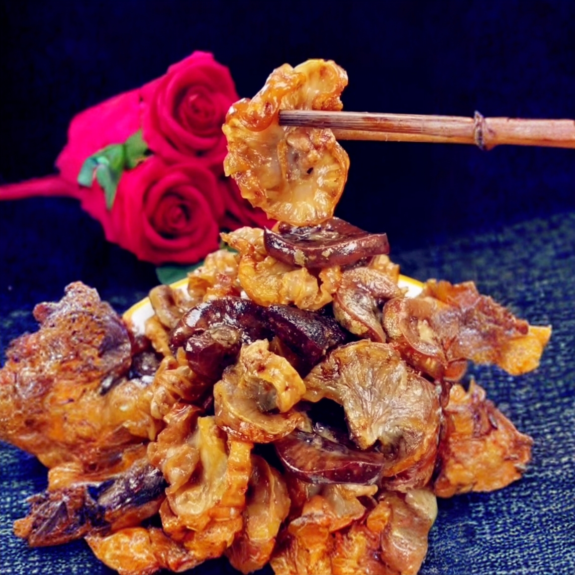 东北农村笨猪（正宗东北炸三样）腰子+沙肝+鸡冠油（生鲜产品）