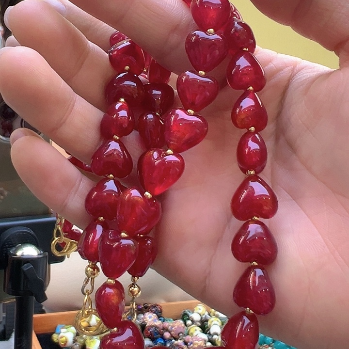 琉璃颈饰雪****聊编号93 项链