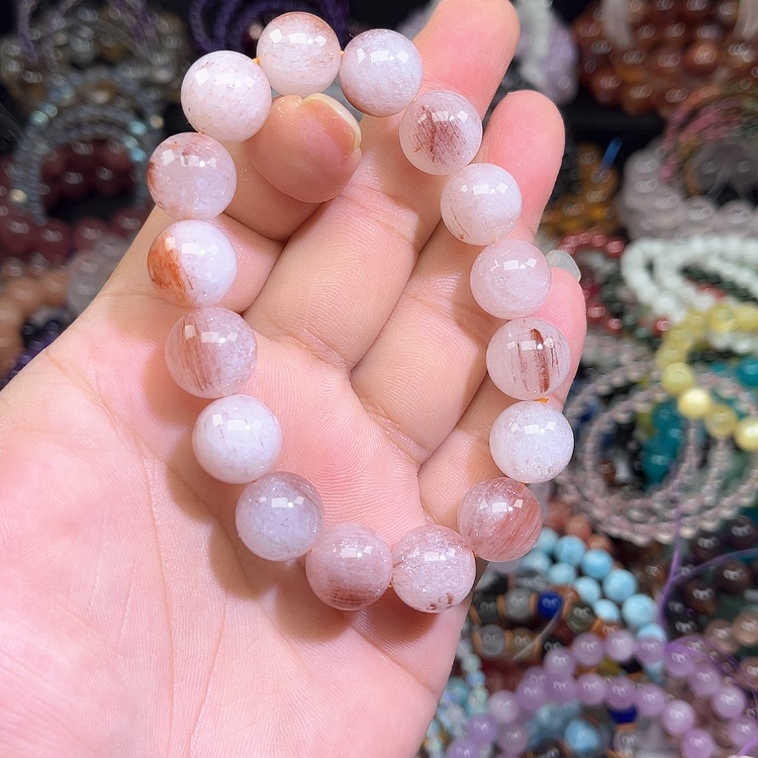 水晶手链未镶嵌天然水晶未镶嵌