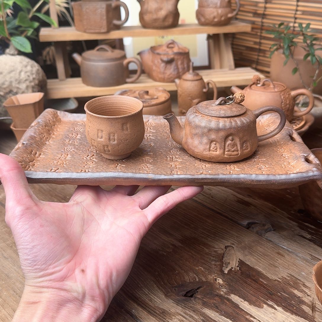 原矿老岩泥茶器系列
