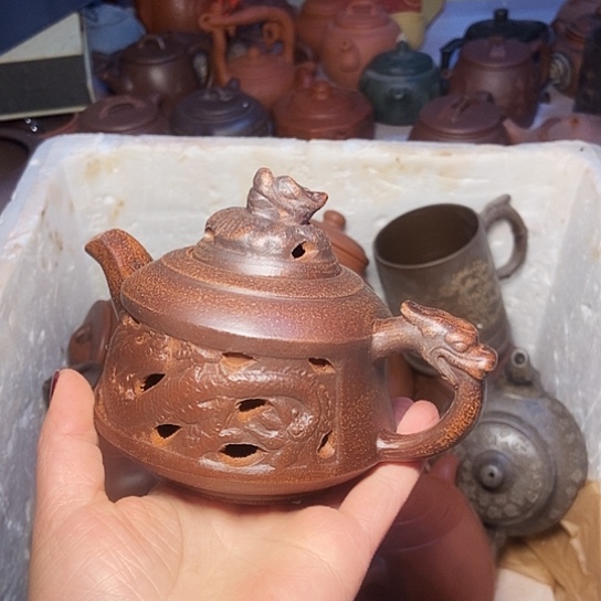 全手工制作宜兴紫砂壶