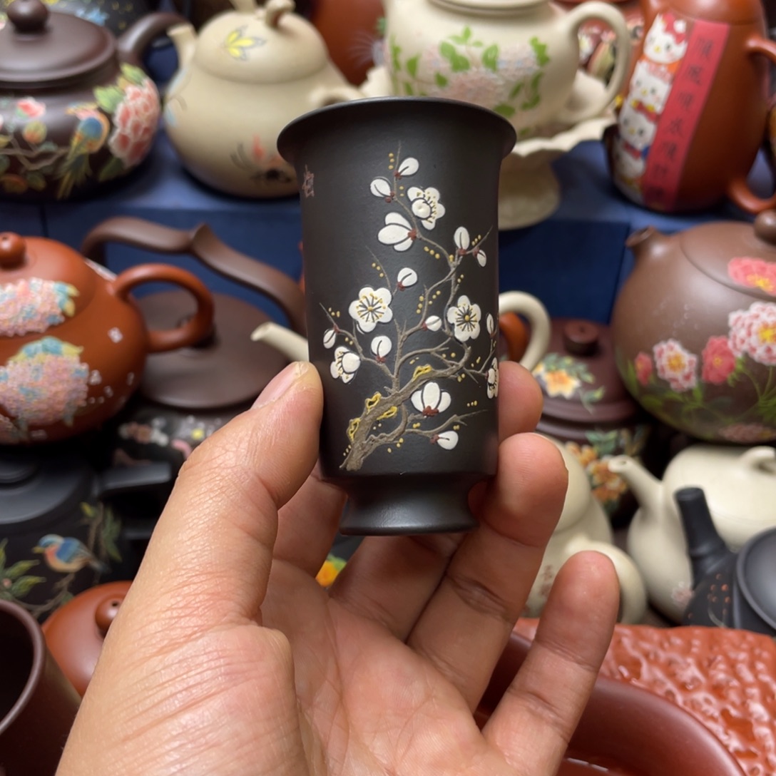 紫砂茶杯紫砂主人杯50cc