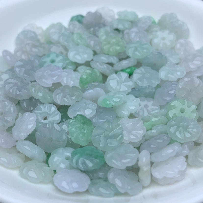 【闪购商品】翡翠手链未镶嵌卡9冰花花50个