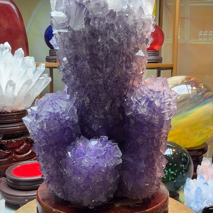 柳***具石材摆件 紫气东来