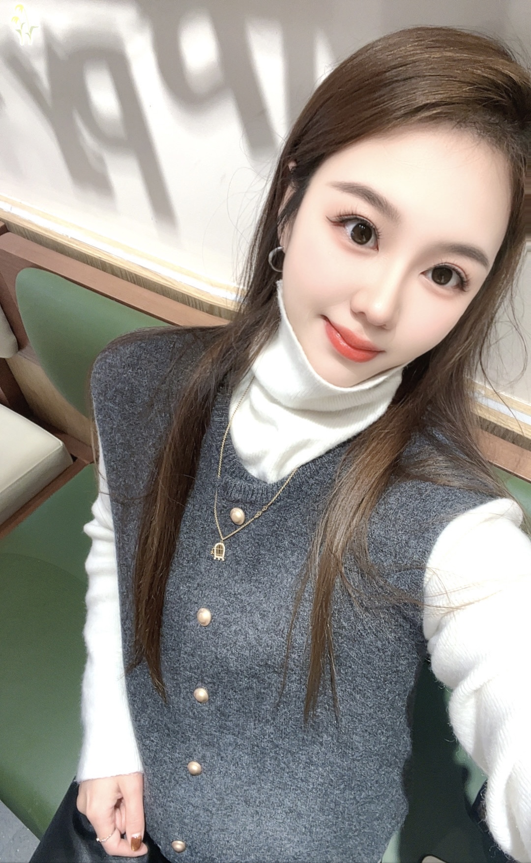 BXB【欧若风甲不离身】韩版单排扣休闲纯色开衫马甲外套女上衣马夹