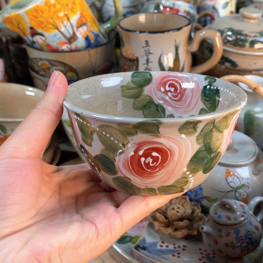 景德镇手工手绘杯