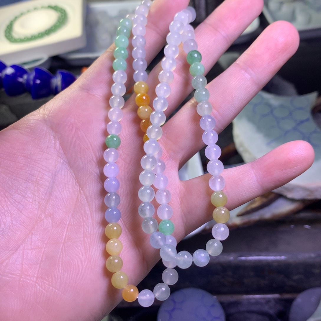 定制翡翠未镶嵌8***1多圈