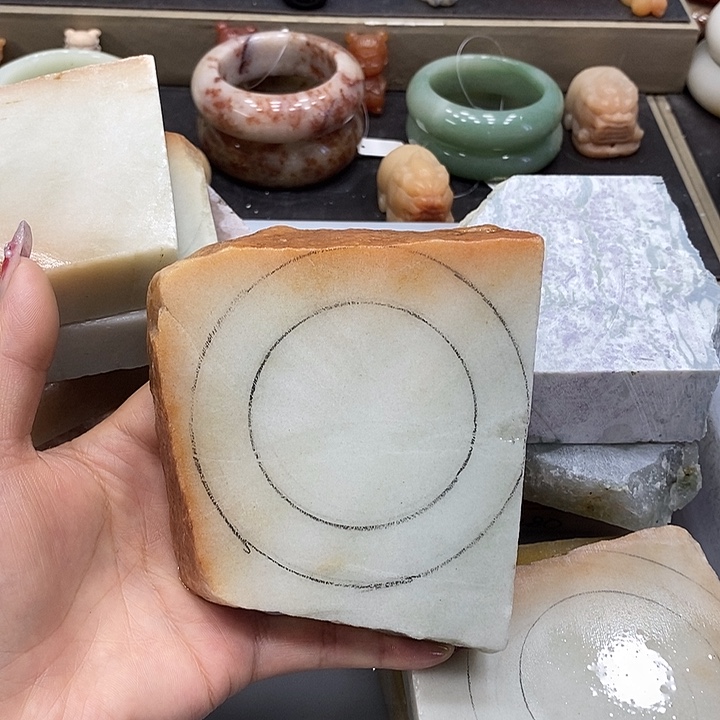 石英质玉金玉满糖定制无裂不退换未镶嵌