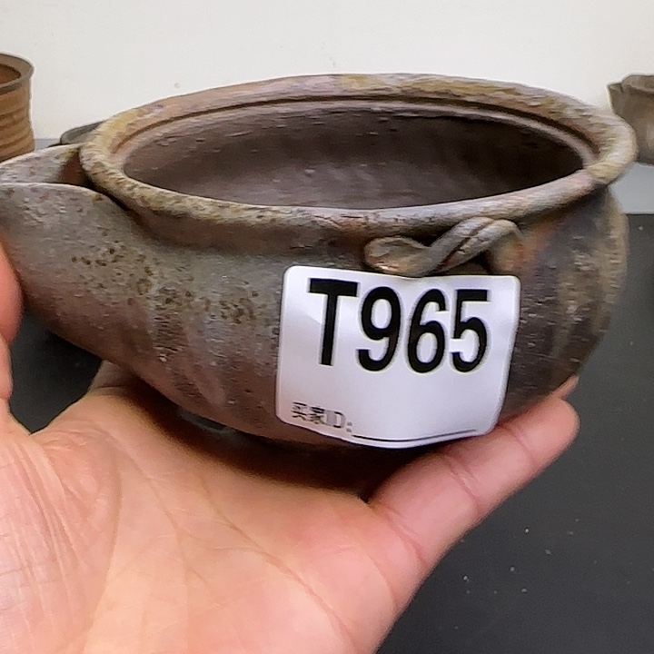 备前烧作品（春芳造有伤没盖