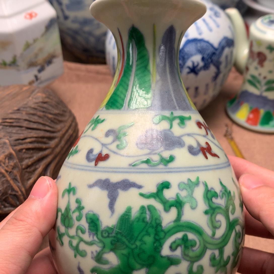 摆件景德镇陶瓷花瓶