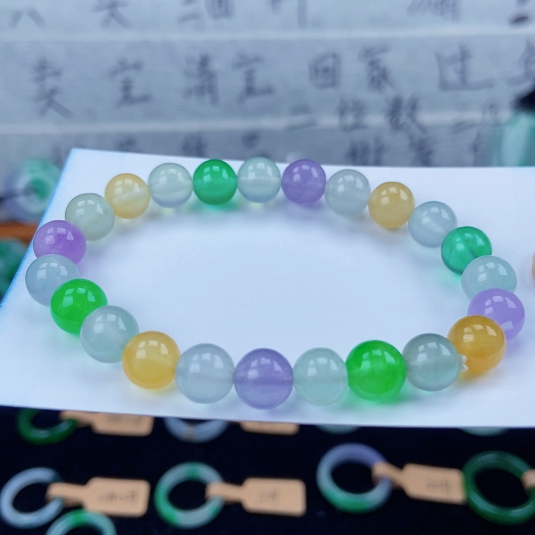 妞***妞多宝珠串卡8        