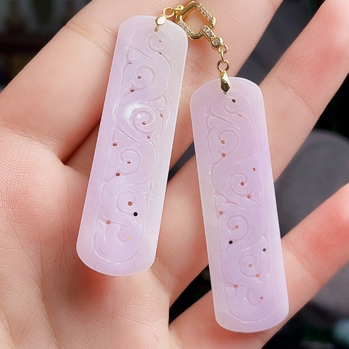 翡翠银S925镶嵌颈饰多样性