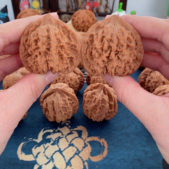 文玩核桃把件全品满天星45