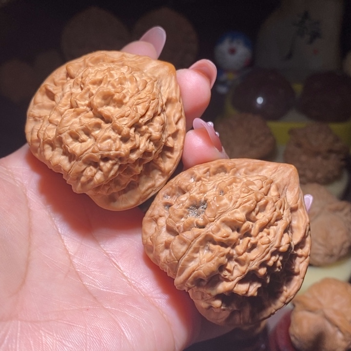 吊坠文玩核桃原桩官帽47.5