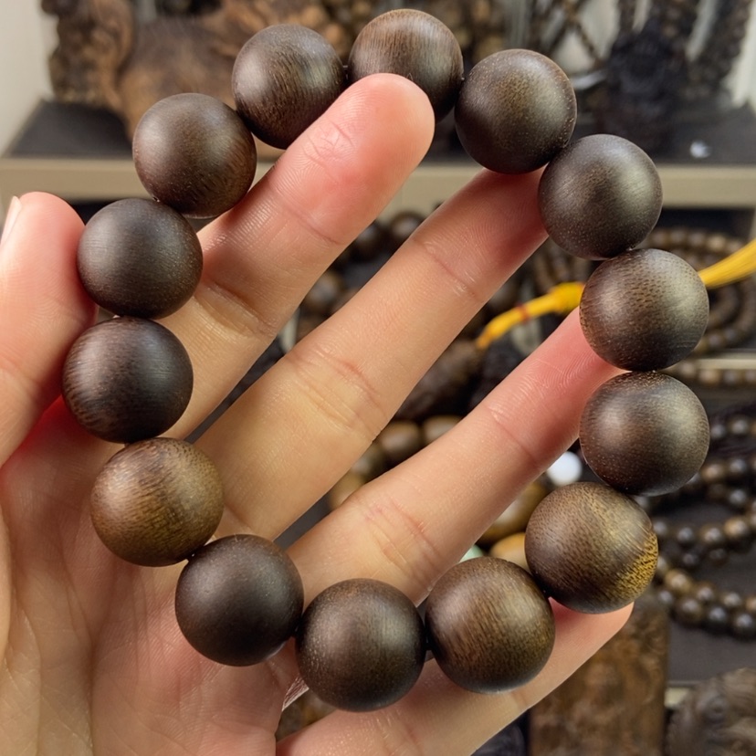 【闪购商品】沉香手串始*鸟越南芽庄白奇楠土沉
