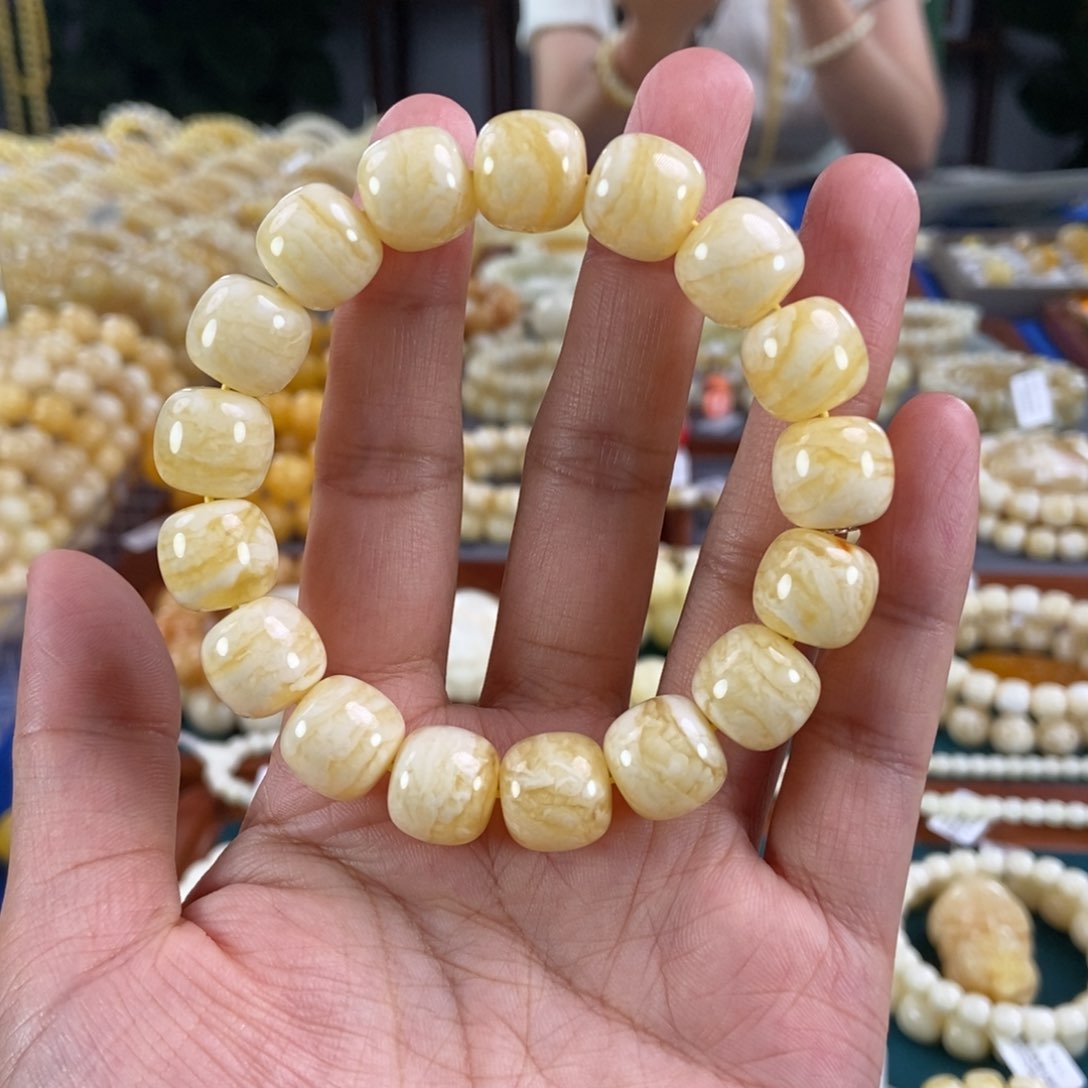 未镶嵌琥珀手链13虎皮老型22.76