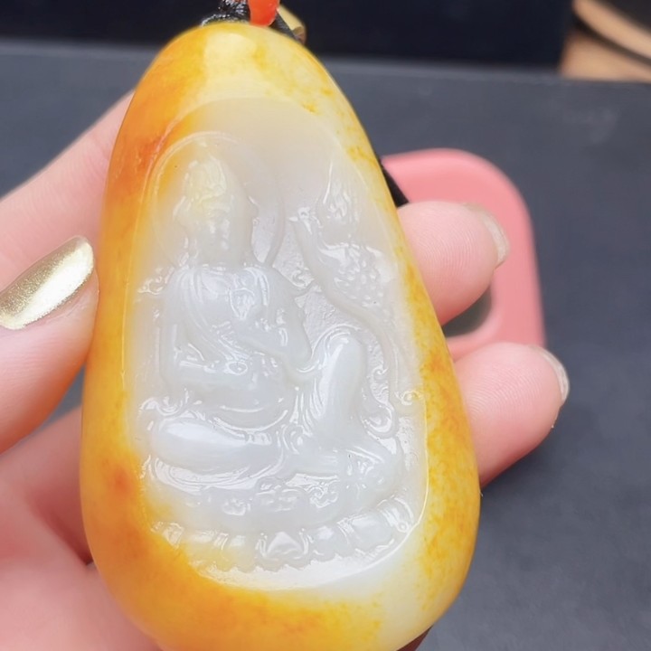 和田玉玉石挂件T1119拍一发一