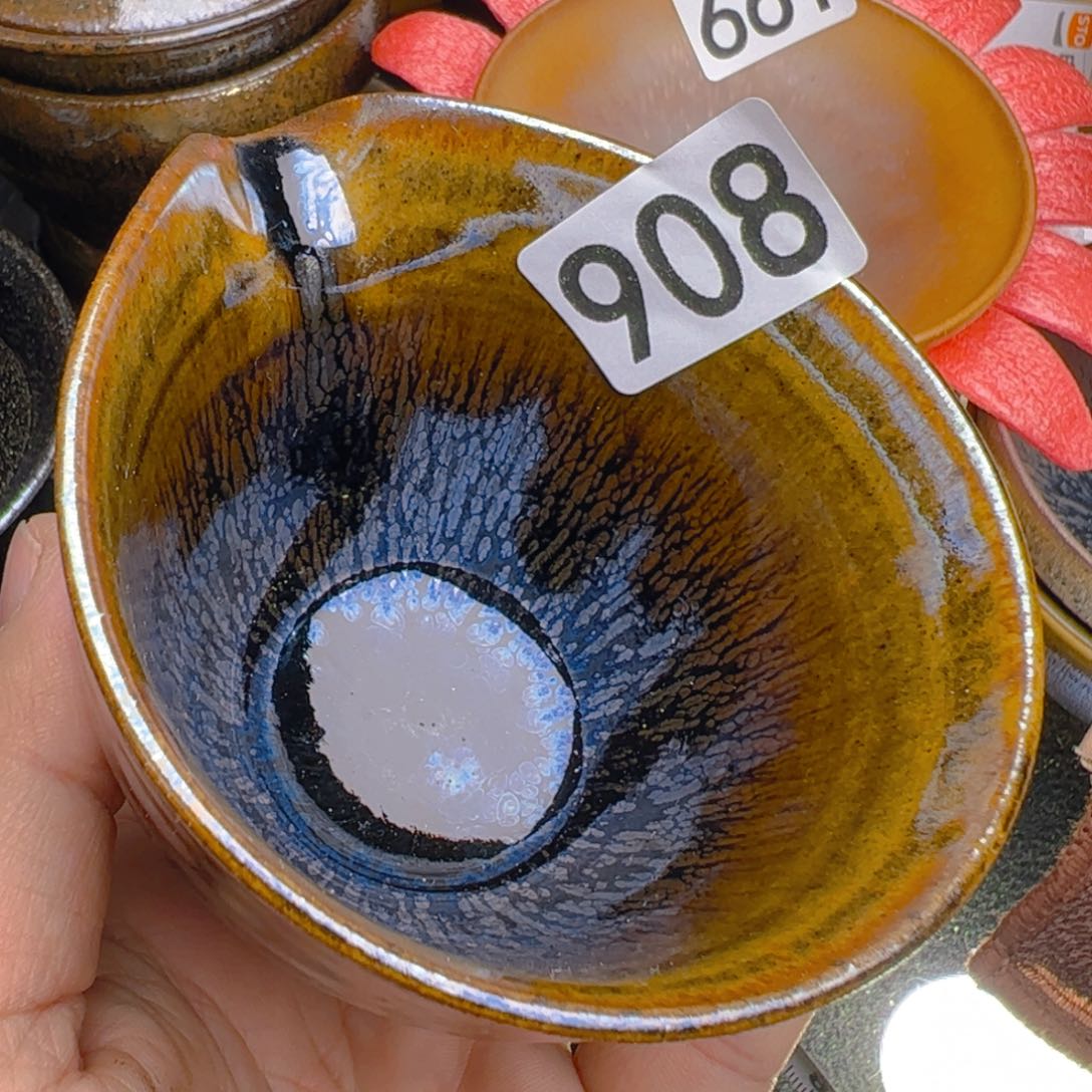 茶盏艺盏阁主人杯家里放漏908