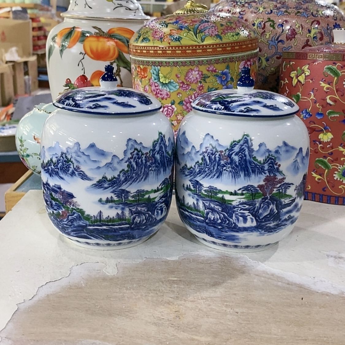 【闪购商品】罐茶叶罐陶瓷茶叶罐