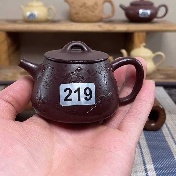 弘***茶壶紫砂原矿手工紫砂壶