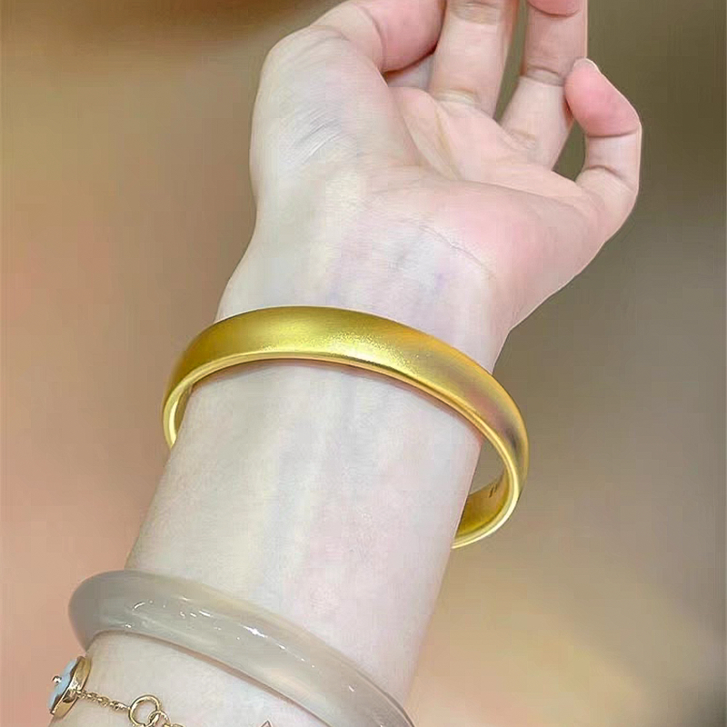 合金手镯 闭口  亮面轮胎手镯