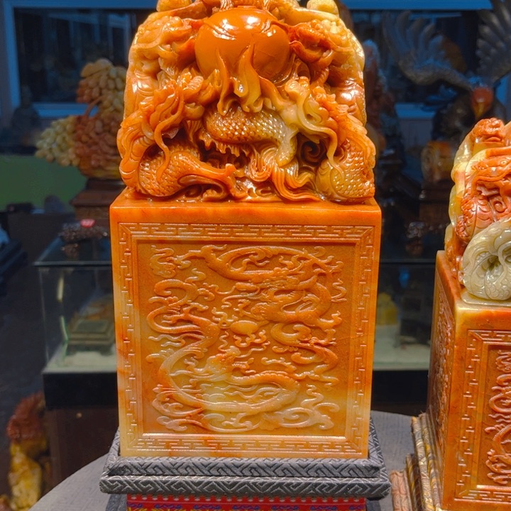 寿山石开*寿山石雕刻艺术品