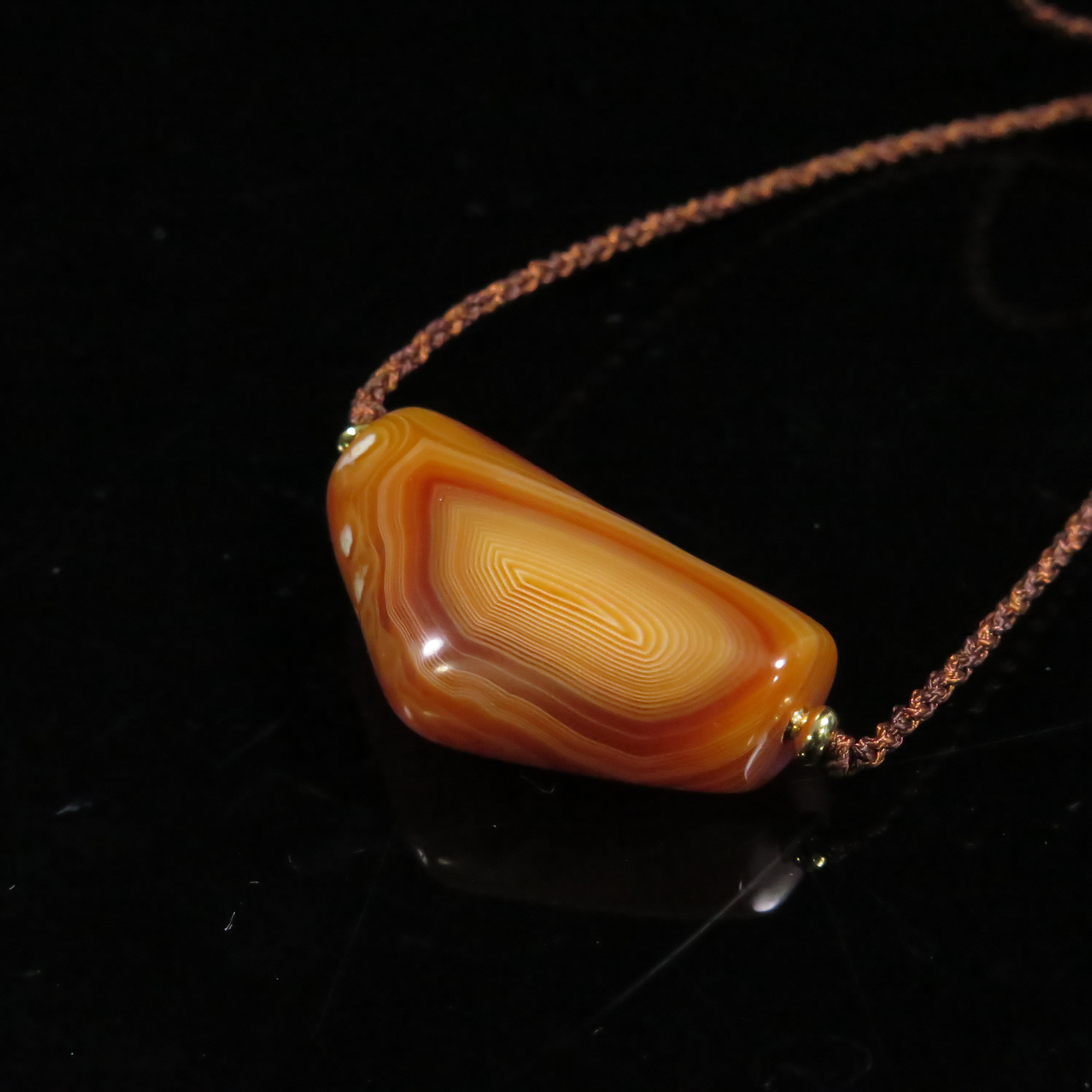 明代玛瑙勒子/HY603211/玛瑙/槐荫山房