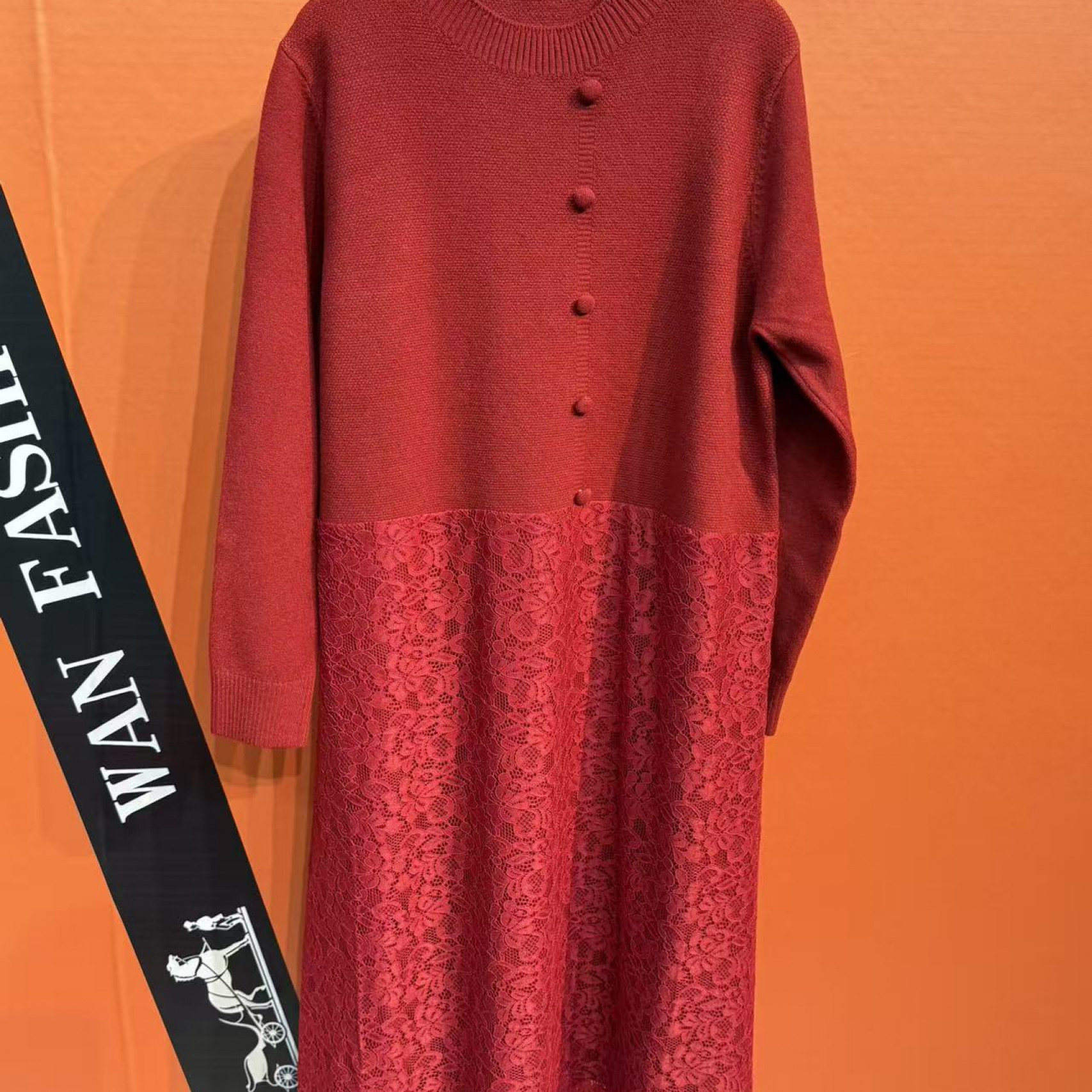 （043）湾湾奢品贵妇既视感显廋舒适时尚百搭连衣裙秋冬款