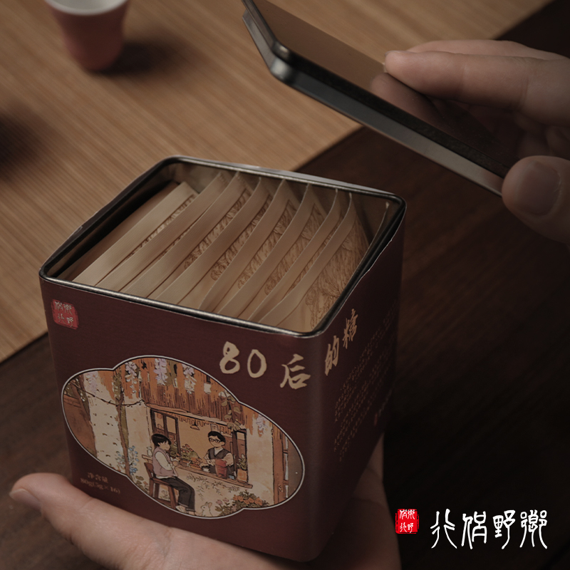 【乡野侣行·80后的糖】桂花白茶2021年寿眉茶汤甜润80g福鼎白茶便携